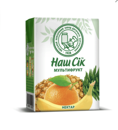 Наш Сік 0.2 мл (в асорт.)