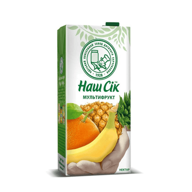 Наш Сік 1 л (в асорт.)