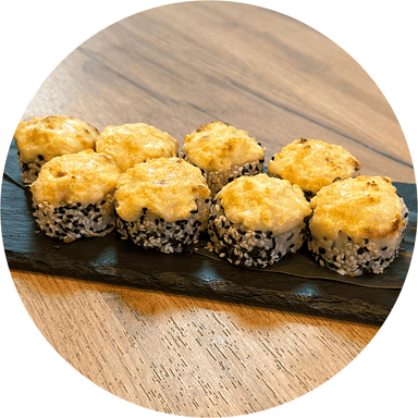 Запечений з тунцем в кунжуті